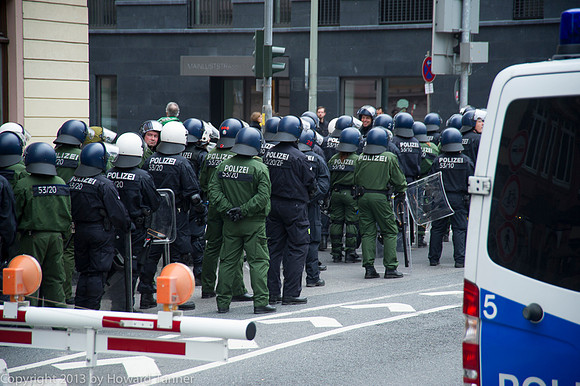 Most cities don't have this many police in their entire force